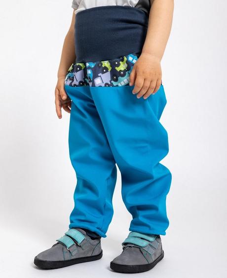 Softshellové kalhoty unuo s fleecem dětské, unuo,92 / 98