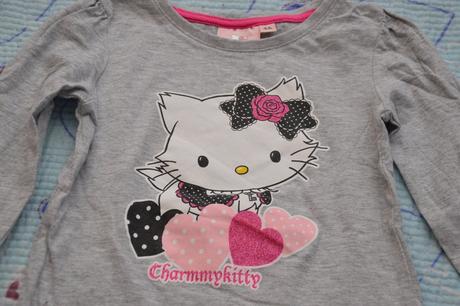 Bavlněné triko s kočkou, sanrio,104