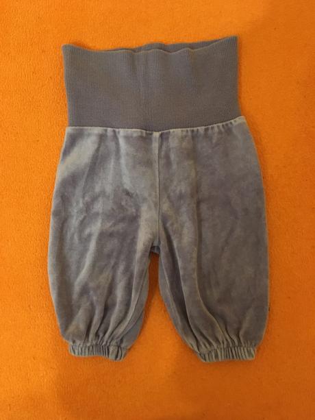 Semišové fialové tepláčky (vel. 56-62), 56