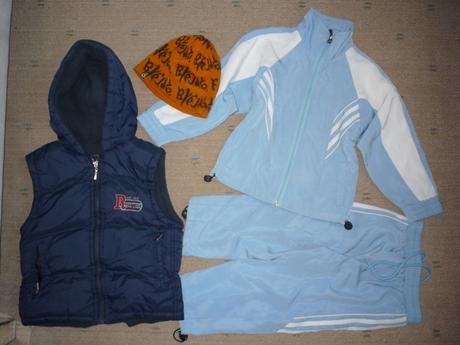 Balík oblečení vel 98 h&m, loap, next, 86–98