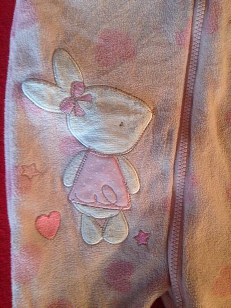 Dívčí overal králíček, sloník a srdíčka, george,62