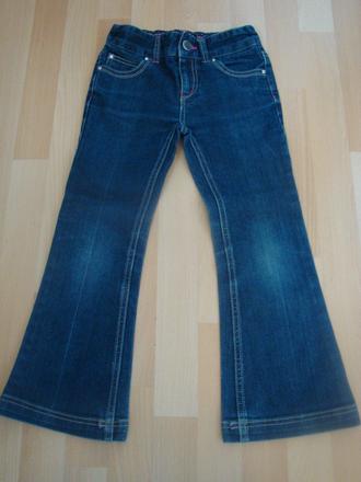 Džíny/rifle pro holčičky, vel. 6 let, 122