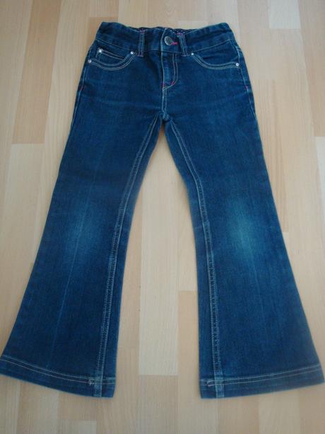 Džíny/rifle pro holčičky, vel. 6 let, 122