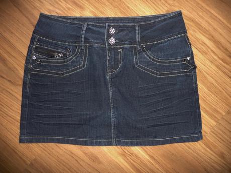 Džínová sukně vel.36-xs-uk8, 36