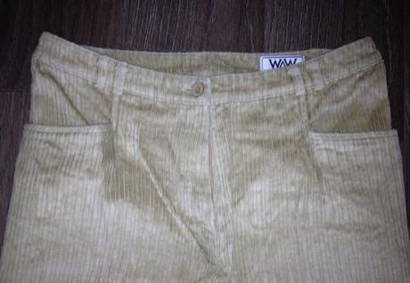 Manžestrové kalhoty, s