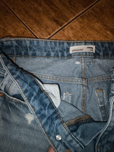 Džíny straight 32 (158), sinsay,32