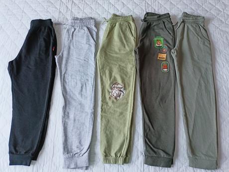 5x tepláky, 128/134, pepco,134