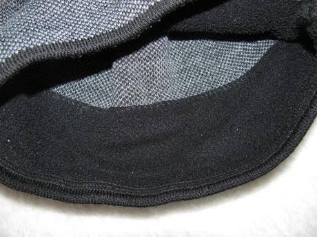 Zimní čepice pánská, chlapecká šedočerná, 58