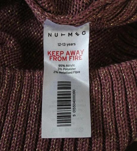 Svetr vel. 12 - 13 let, nutmeg,158