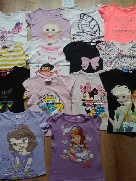 6x tričko,yd,tcm, caa,mas,disney,vel 110/116, 116