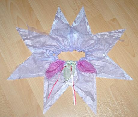 Karnevalová fialová sukýnka pro vílu, 