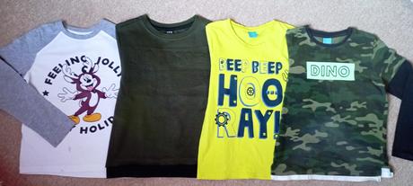 4x tričko vel."128", disney,128