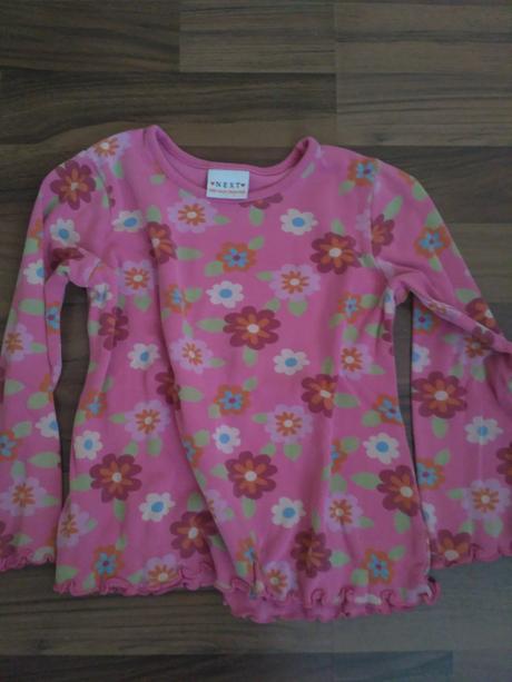 Kytičkové,květované tričko, next,104
