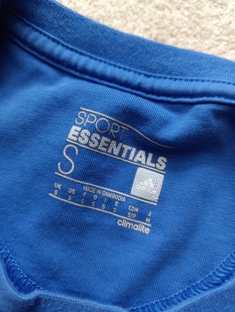 Bavlněné slim tričko adidas vel. ca 164/170, adidas,164