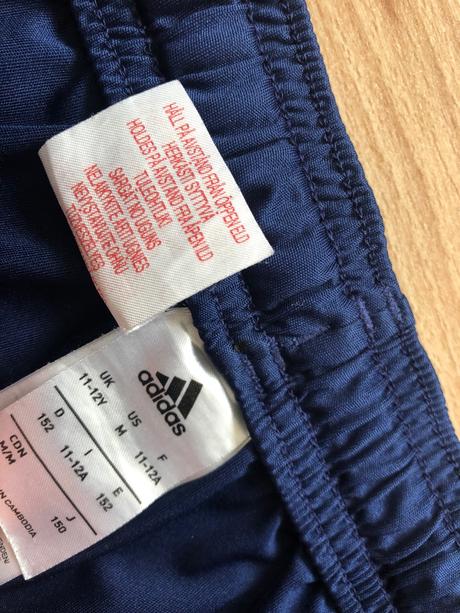 Sportovni kratasy modre 152 adidas, adidas,152