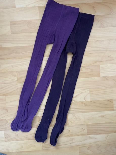 2x dívčí punčocháče zn.tchibo, tchibo,122