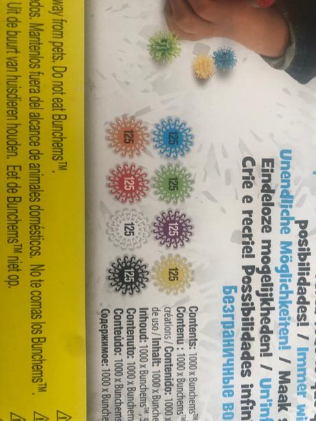 Bunchems mega pack 1000 dílků, 