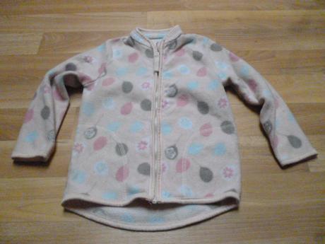 Balónková flís mikina vel. 2-3, 98