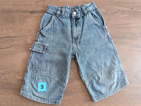 Kraťasy riflové 122-128, tcm,122