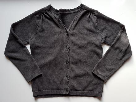 G329 dívčí elegantní svetr vel. 116-122, f&f,116