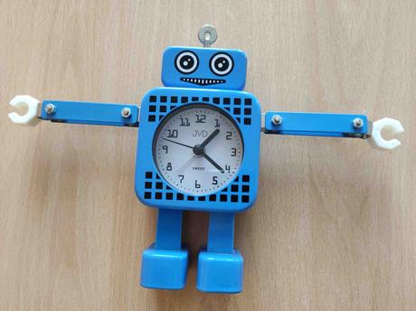 Dětský budík robot jvd, 