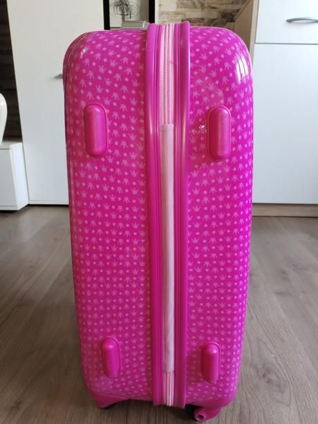 Dívčí cestovní kufr skořepinový, 