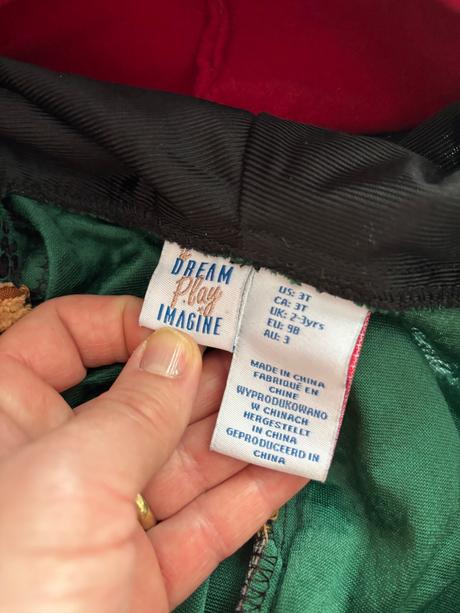 An16/ kostým ještěr - v.2/3 roky, 