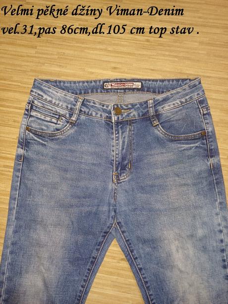 Džíny viman-denim vel.31, denim
