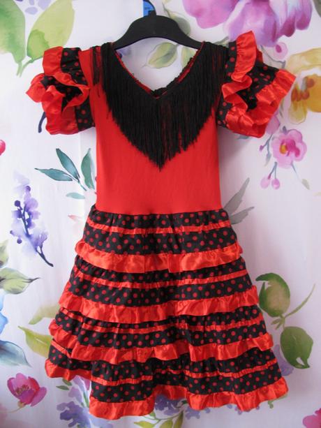 Karneval-krásné šaty španělská tanečnice, 