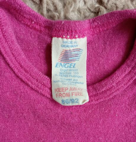 Body merino engel 86/92, 86