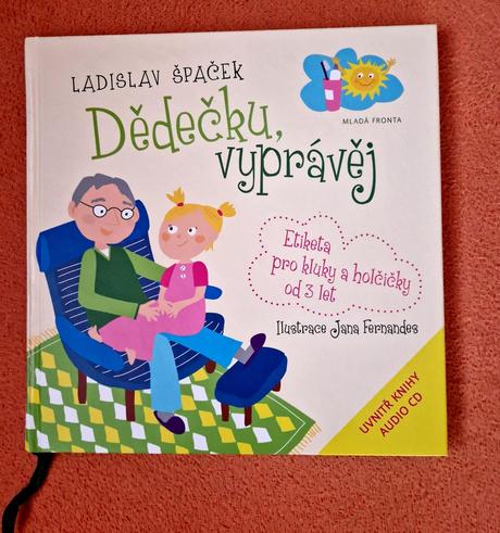 Kniha - dědečku vyprávěj - l.špaček / etiketa, 