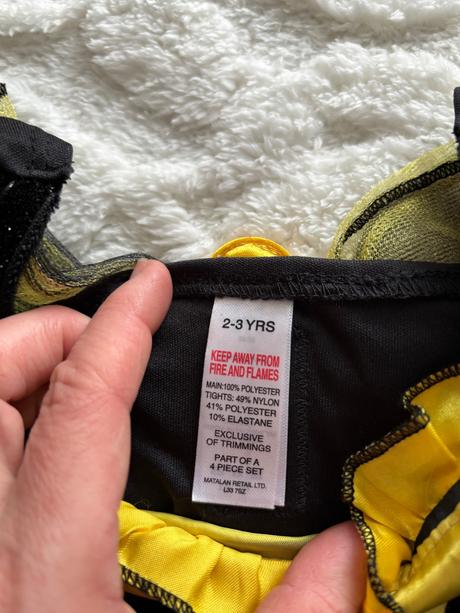 An18/ kostým včelka - v.2/3 roky, 