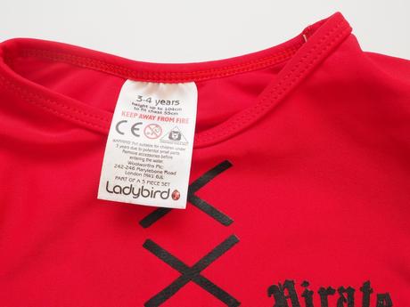 Plavecké tričko pirát vel 104, ladybird,104