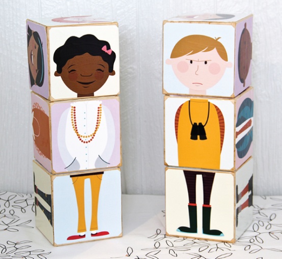 Dřevěné otáčecí kostky - kde koupit?