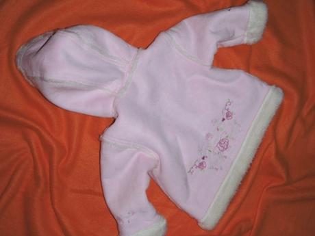 Luxus zimní vyšívaný růžový kabát z broušené kůže, ladybird,74