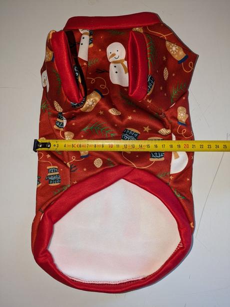 Vánoční mikina pro pejsky i kočičky vel. l, 