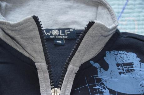 110 wolf slabší bavlněná mikina mikinka, wolf,110