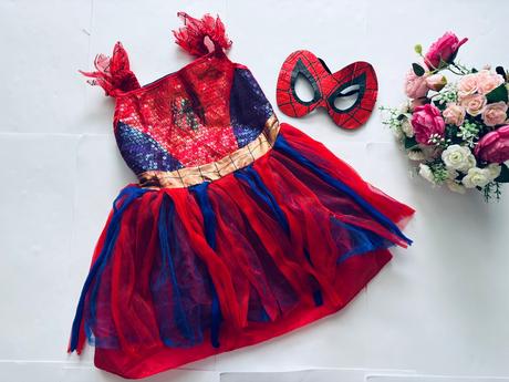 An5/ kostým spider girls - v.3-4 roky, 