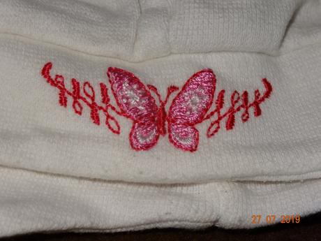 Dívčí čepička - čepice - motýl, 62