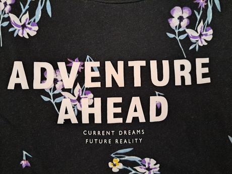 Tričko květiny, h&m,146