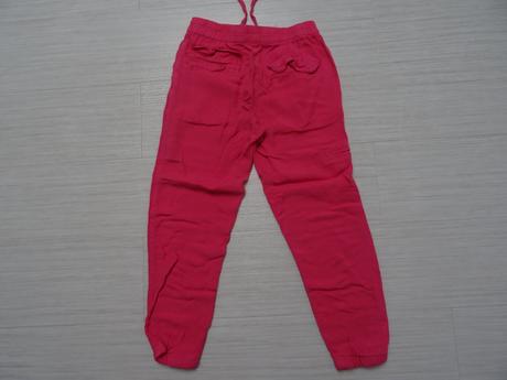 Dívčí plátěné kalhoty, pepco,122