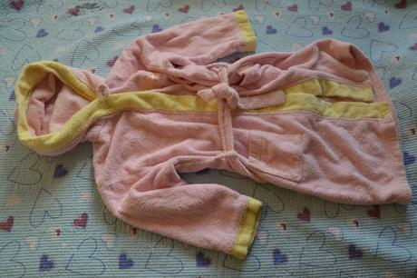 Růžový župan župánek sanetta, sanetta,128