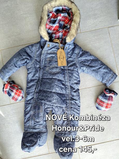 Kombinéza honour&přidej vel.3-6m, 62