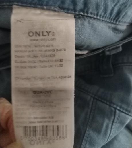 3/4 harémky vel.cl, only,xl