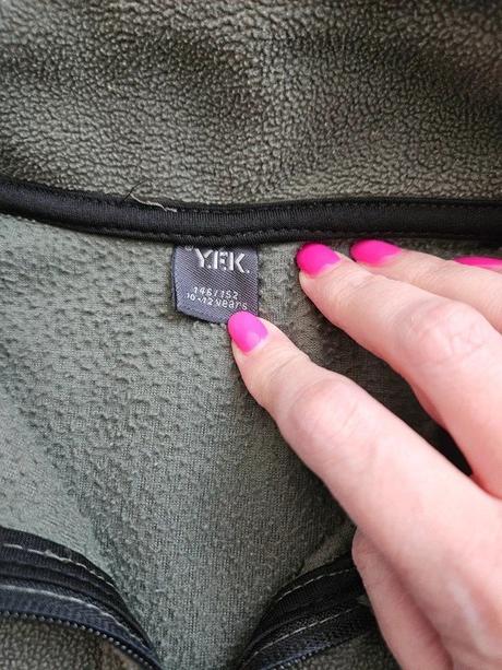 Flísová mikina, vel. 146/152, 146