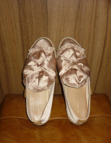 Dámské pudrově růžové espadrilky gant, gant,39