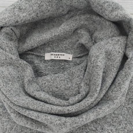 Šedý svetrový rolák reserved vel.l, reserved,l