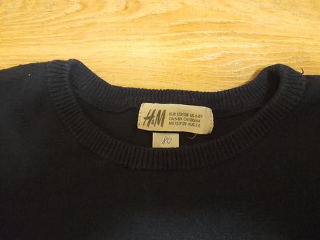 Svetr s flitry, h&m, vel 122/128, h&m,122