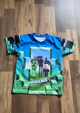 Minecraft triko dětské, 140