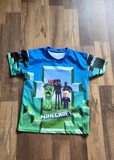 Minecraft triko dětské, 140